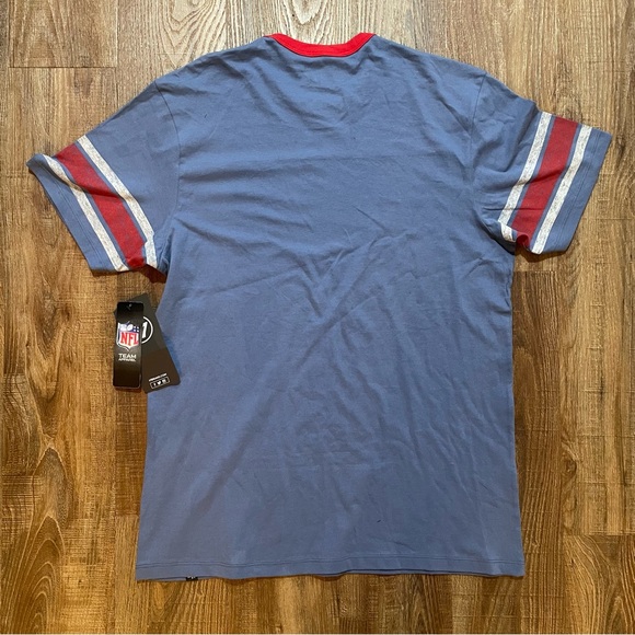 47 Brand Blue and Red Giants Short Sleeve Tee - Picture 8 of 8